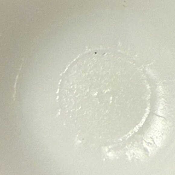 4 for $20: VINTAGE Anchor Hocking Hobnail Milk Glass Scalloped Edge Vase - Picture 3 of 3